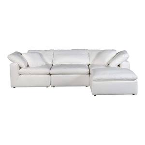 Terra Condo Lounge Modular Sectional Livesmart Fabric Cream by Moe's Home Collection