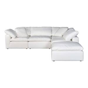 Terra Condo Dream Modular Sectional Livesmart Fabric Cream by Moe's Home Collection
