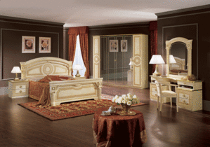 Aida Ivory Bedroom Set by ESF