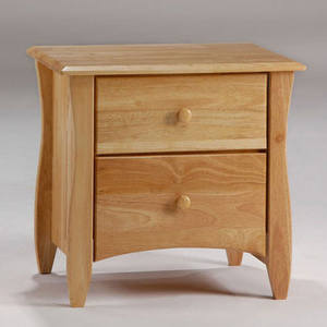 Clove Nightstand (2 Drawers) Natural by Night & Day Furniture