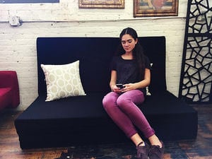 Unifoam Bench/Sleeper by Prestige Furnishings