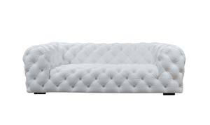 Divani Casa Dexter Transitional White Full Italian Leather Sofa by VIG Furniture