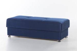 Elegant Roma Navy Ottoman by Bellona