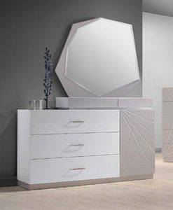 Florence Dresser w/Mirror by J&M Furniture