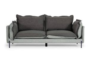 Divani Casa Mars - Modern Grey & Dark Grey Fabric Sofa by VIG Furniture
