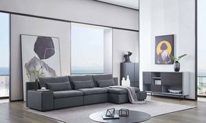 Divani Casa Paseo - Modern Grey Sectional Sofa by VIG Furniture