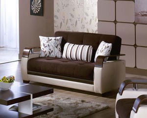 Natural Colins Brown Loveseat by Bellona