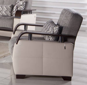 Natural Valencia Gray Chair by Bellona
