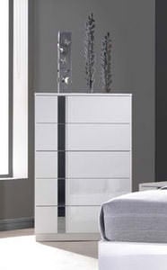 Palermo Chest White Lacquer by J&M Furniture