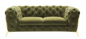 Divani Casa Sheila - Transitional Green Fabric Loveseat by VIG Furniture
