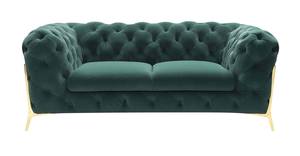 Divani Casa Sheila - Transitional Emerald Green Fabric Loveseat by VIG Furniture
