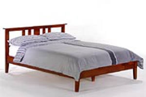 [NYC Deal] P Series Thyme Cherry Platform Bed (Twin Size) by Night & Day Furniture