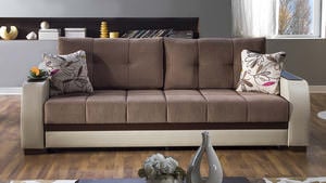 Ultra Optimum Brown Sofa Bed by Bellona