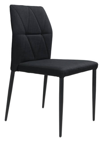 Revolution Dining Chair Black (Set of 4) by Zuo Modern