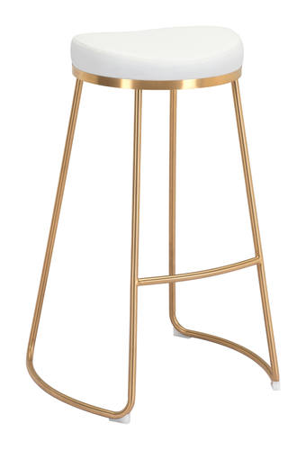 Bree Barstool White (Set of 2) by Zuo Modern