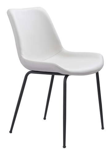 Byron Dining Chair (Set of 2) White by Zuo Modern