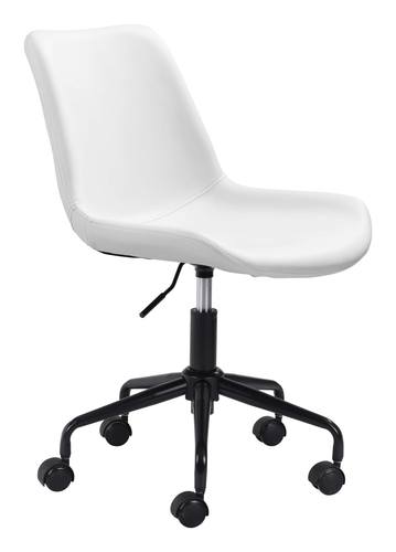 Byron Office Chair White by Zuo Modern