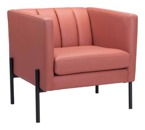 Jess Accent Chair Rust by Zuo Modern