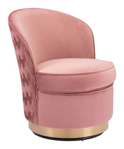 [Floor Sample] Zelda Accent Chair Pink by Zuo Modern