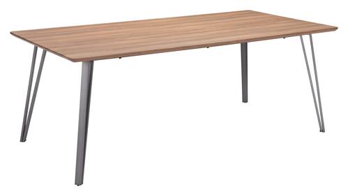 Perpignan Dining Table Brown by Zuo Modern