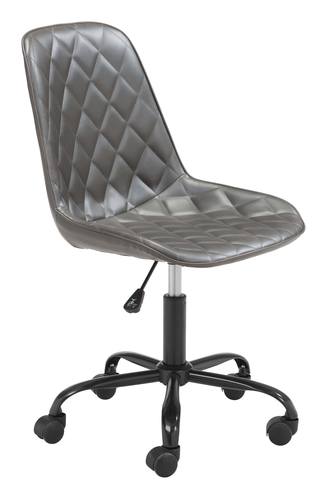 Ceannaire Office Chair Gray by Zuo Modern