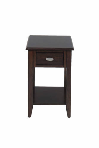 Merlot Chairside Table by Jofran Furniture