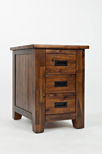 Coolidge Corner Cabinet Chairside Table by Jofran Furniture