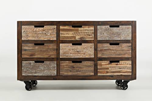 Painted Canyon 9 Drawer Accent Chest by Jofran Furniture