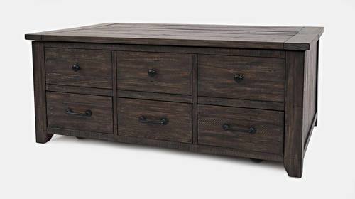 Madison County Barnwood Harris Lift Lid Cocktail Table by Jofran Furniture