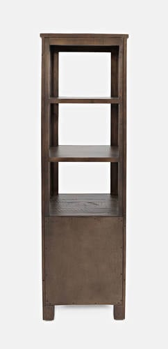 Madison County Barnwood 22 Inch Pier Bookcase by Jofran Furniture