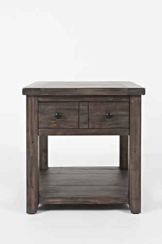 Madison County Barnwood End Table by Jofran Furniture