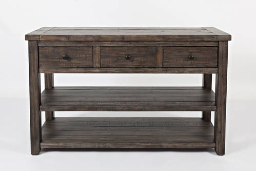 Madison County Barnwood Sofa/Media Table by Jofran Furniture