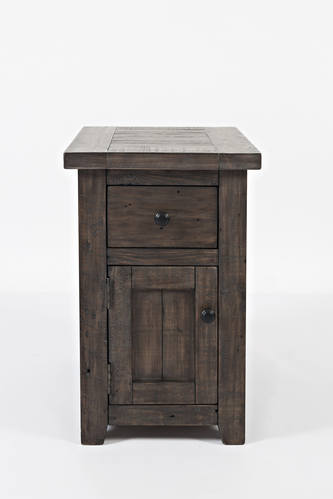 Madison County Barnwood Chairside Table by Jofran Furniture