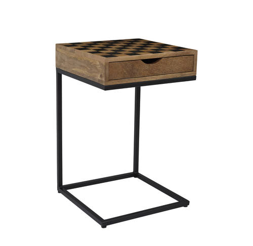 Global Archive Checkerboard C-Table by Jofran Furniture