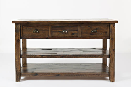 Artisan's Craft Dakota Oak Sofa Table by Jofran Furniture