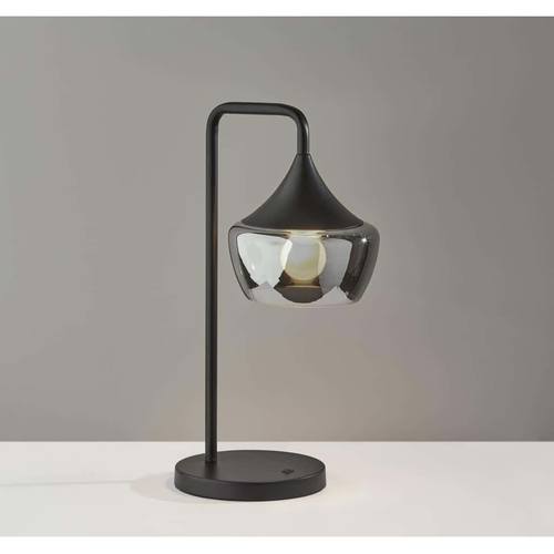 Eliza Table Lamp (Black) by Adesso Furniture
