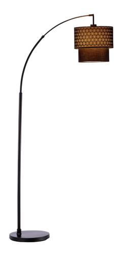 Gala Arc Lamp (Black) by Adesso Furniture