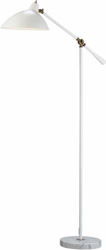 Peggy Floor Lamp (White) by Adesso Furniture
