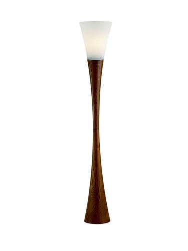 Espresso Floor Lamp (Walnut) by Adesso Furniture