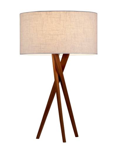 Brooklyn Table Lamp (Walnut) by Adesso Furniture