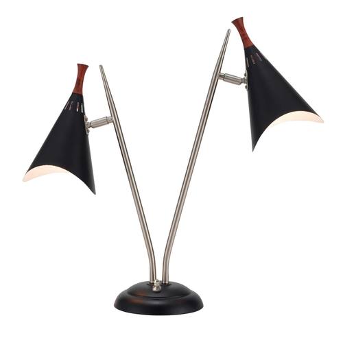 Draper Desk Lamp (Black) by Adesso Furniture