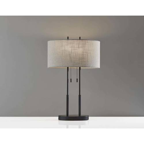 Duet Table Lamp (Antique Bronze) by Adesso Furniture