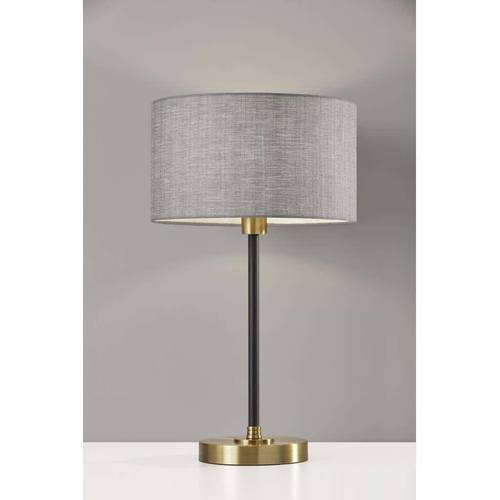 Bergen Table Lamp (Antique Brass/Black) by Adesso Furniture