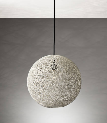 Havana Large Pendant (Cream Rattan) by Adesso Furniture