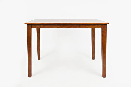 Simplicity Caramel Counter Height Dining Table by Jofran Furniture