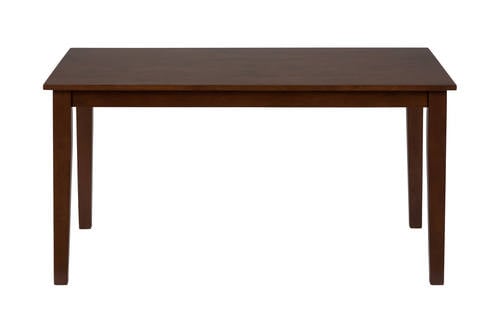 Simplicity Caramel Rectangle Dining Table by Jofran Furniture