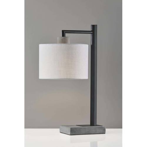 Devin Table Lamp (Black) by Adesso Furniture