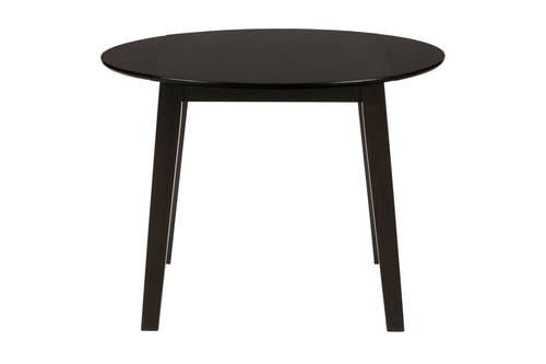 Simplicity Espresso Round Drop-leaf Table by Jofran Furniture