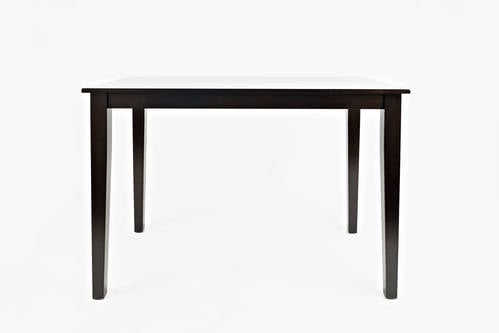 Simplicity Espresso Counter Height Dining Table by Jofran Furniture