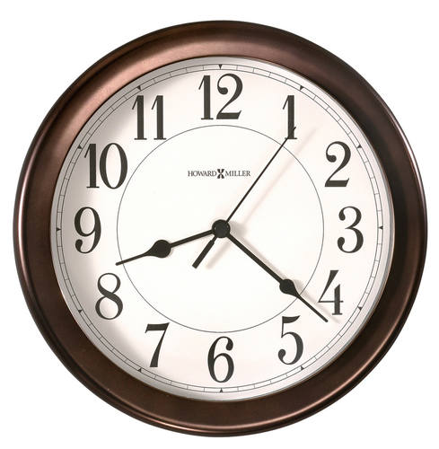 625-381 Virgo Wall Clock by Howard Miller